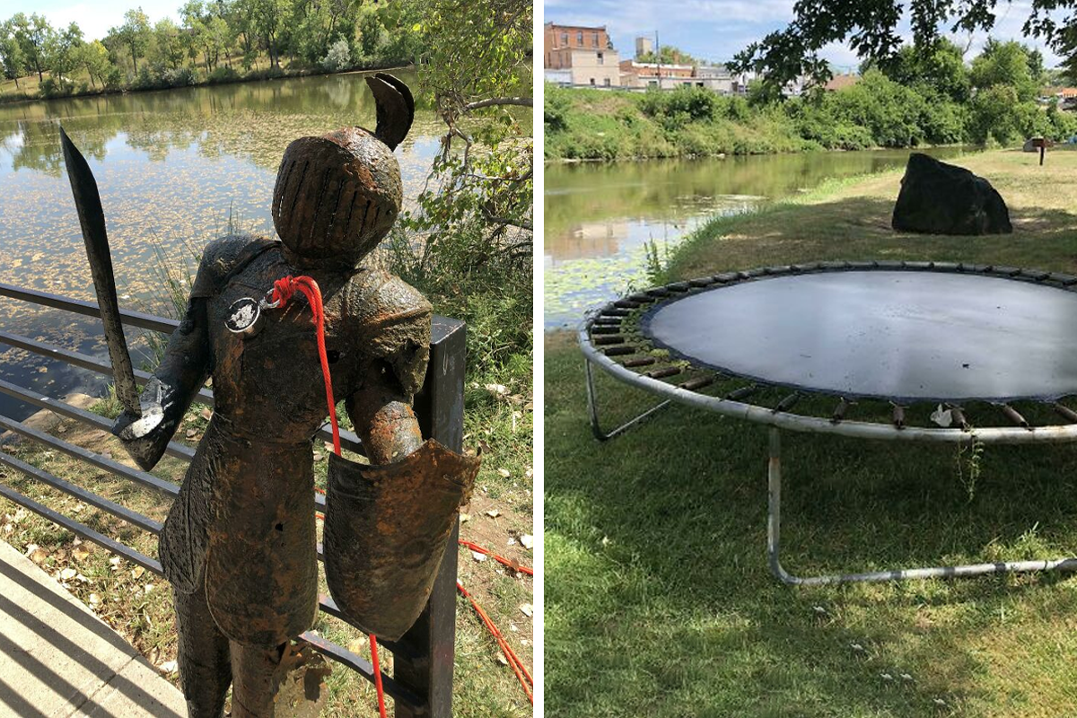 This Pond Holds A Terrible Secret! Police Called (Magnet, 54% OFF