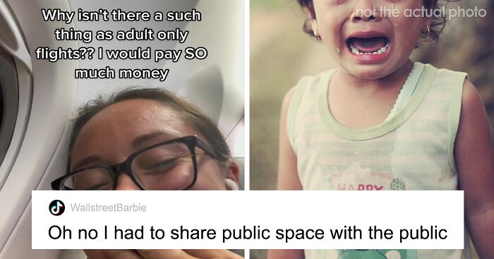 “I Would Pay So Much Money”: Woman Suggests Adult-Only Flights After Having To Listen To A Child Cry During Her 3-Hour Journey