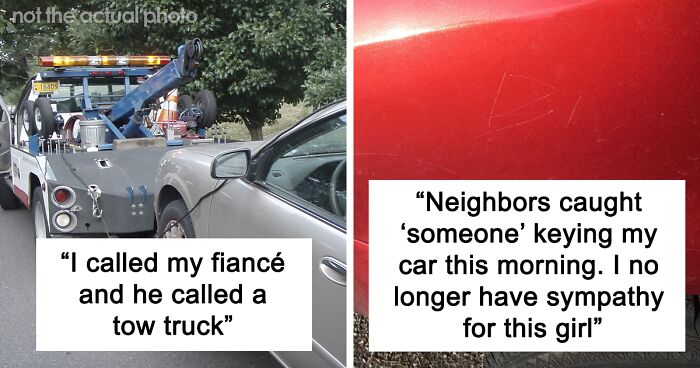 Ex-Neighbor Keeps Parking In Woman's Spot Despite Being Told Not To, Is Surprised When Her Car Gets Towed Away