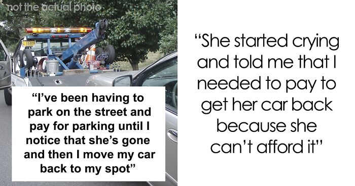 Ex-Neighbor Keeps Parking Car In This Woman’s Spot, Gets Her Car Towed