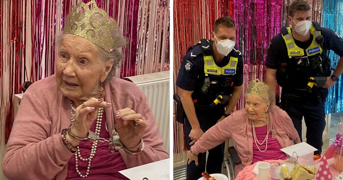 100-Year-Old Woman Gets Arrested On Her Birthday To Cross It Off Her Bucket List