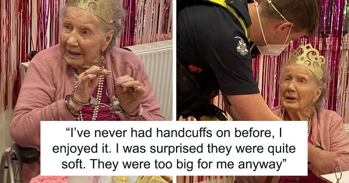 Aussie Cops Arrest 100-Year-Old Woman On Her Birthday To Fulfill Her Bucket List Fantasy