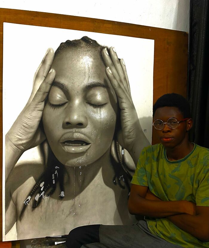 Young Artist Helps His Family With His Realistic Paintings (28 Pics)