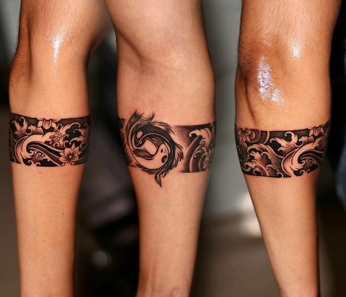 Shiva band tattoo  Armband tattoos for men Tattoo designs wrist Forearm band  tattoos