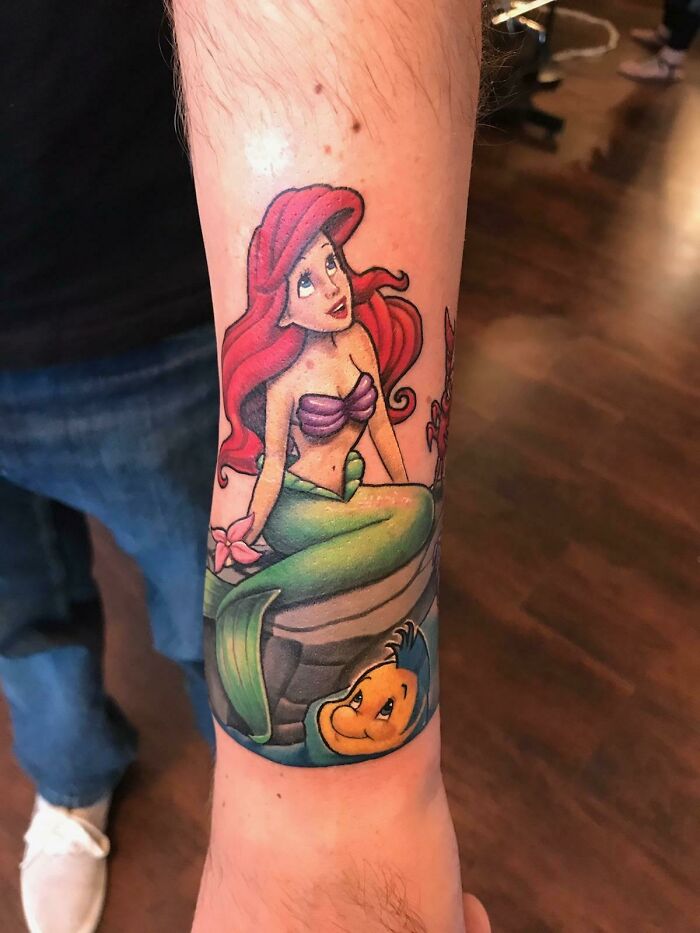 The Little Mermaid Tattoo