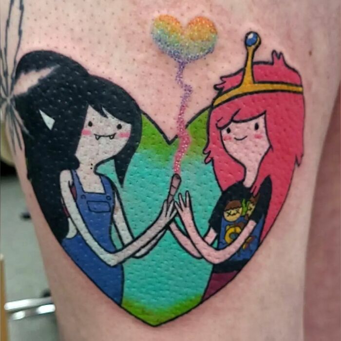 Adventure Time Tattoo