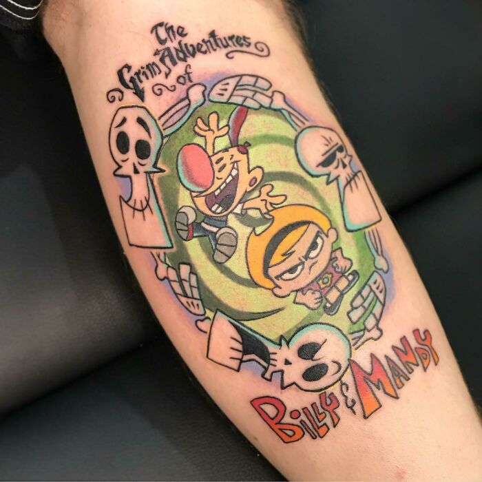 Billy And Mandy Tattoo By Iamjakesteele