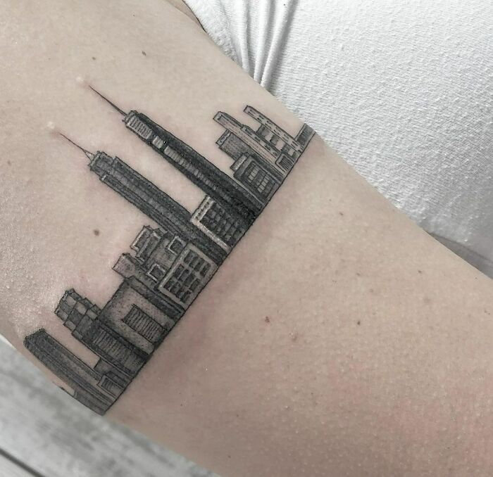 NYC Armband tattoo