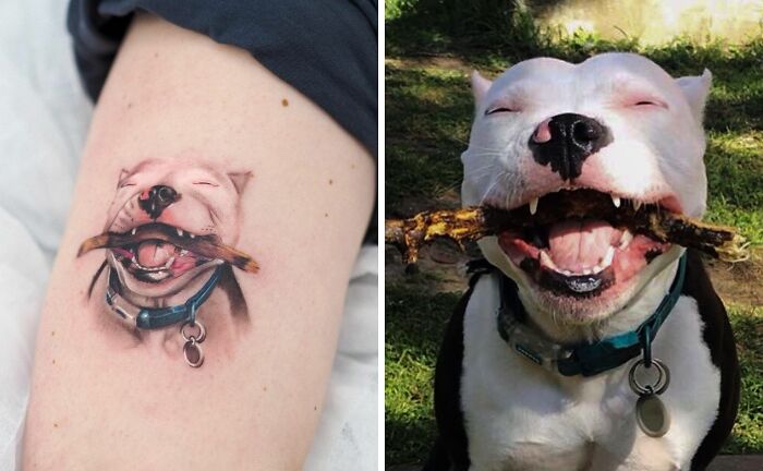 41 Dog Tattoos to Celebrate Your FourLegged Best Friend  SheKnows