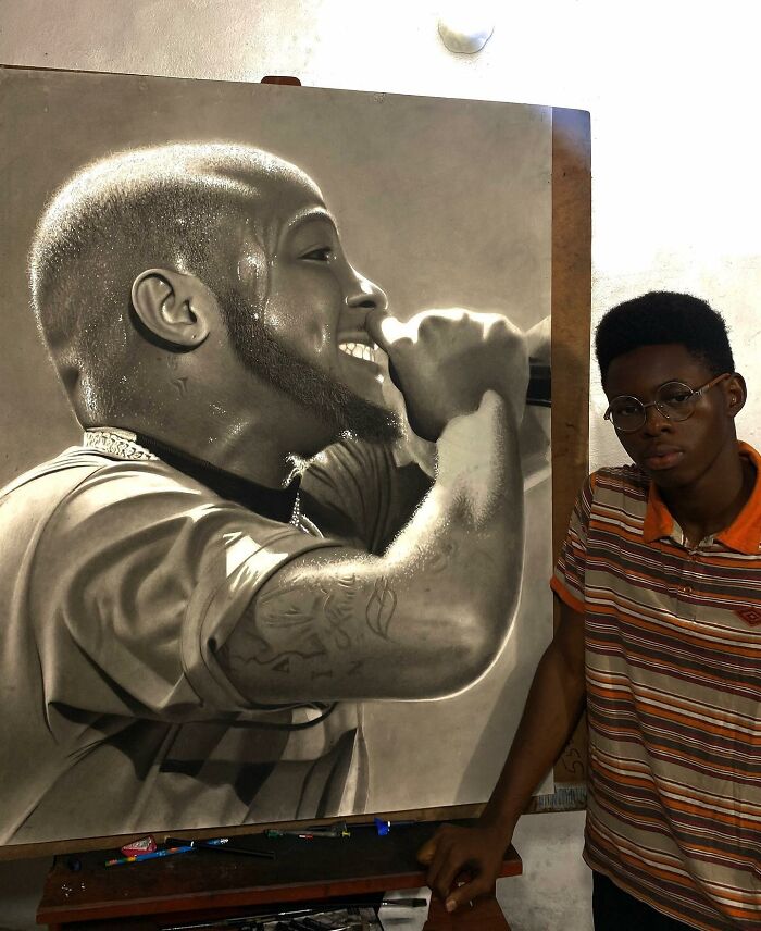 Young Artist Helps His Family With His Realistic Paintings (28 Pics)