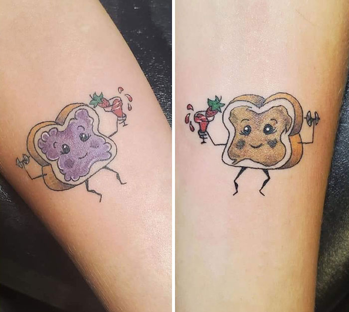 98 BFF Tattoo Ideas Because Friends Don’t Let You Do Silly Things Alone ...