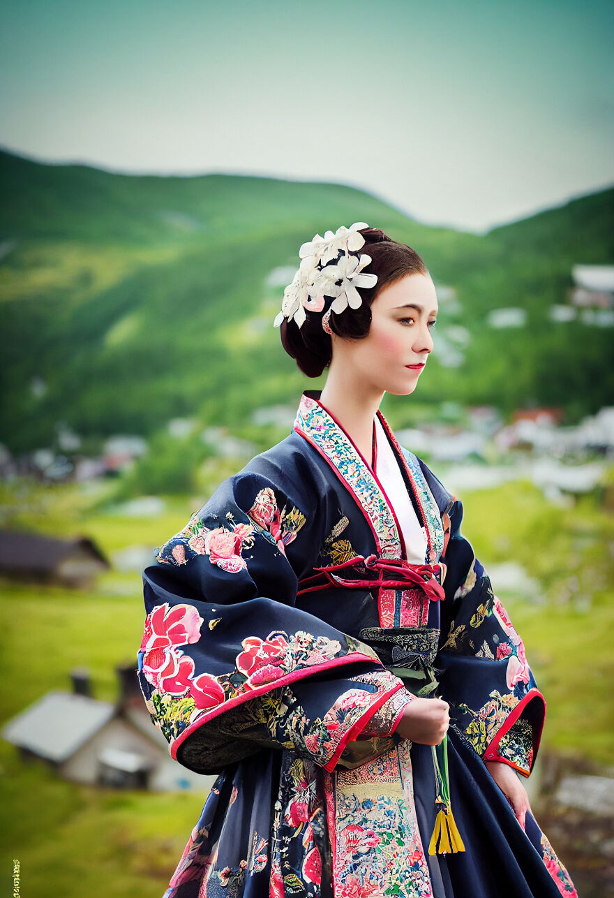 From Japan to Norway, a new generation embraces the kimono