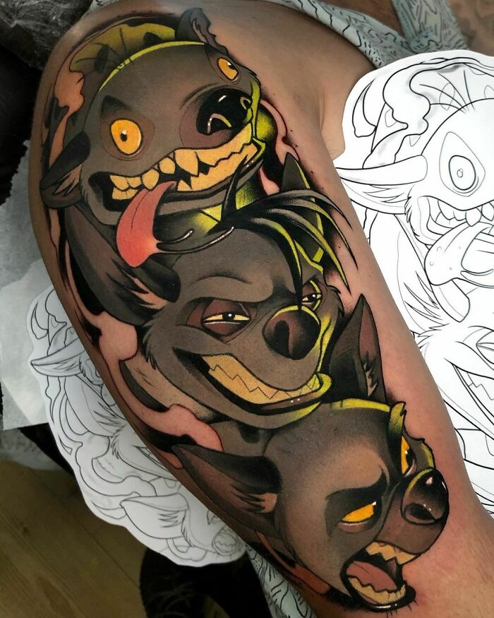 The Lion King Inspired Tattoo