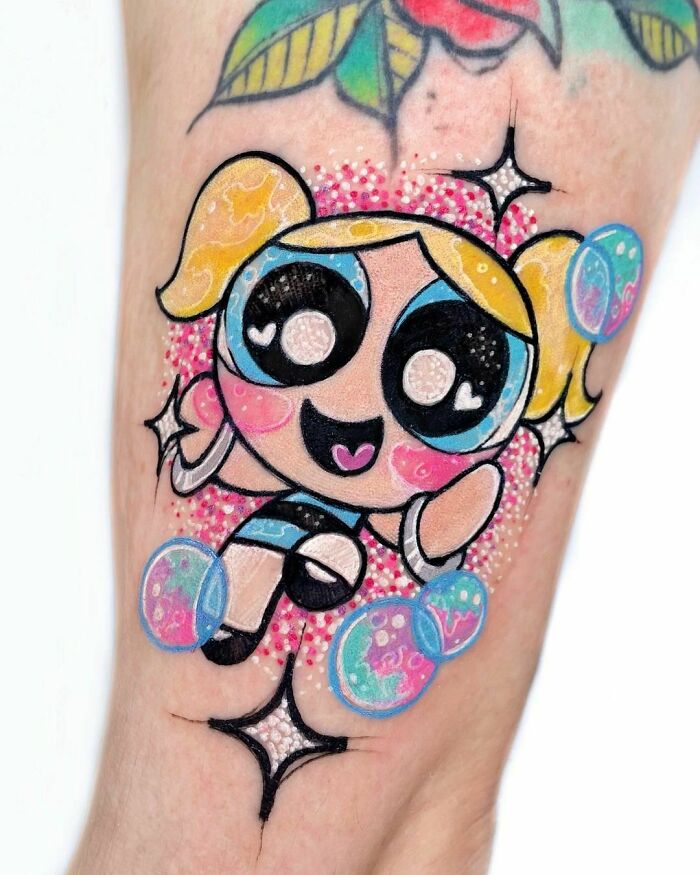 The Powerpuff Girls Tattoo