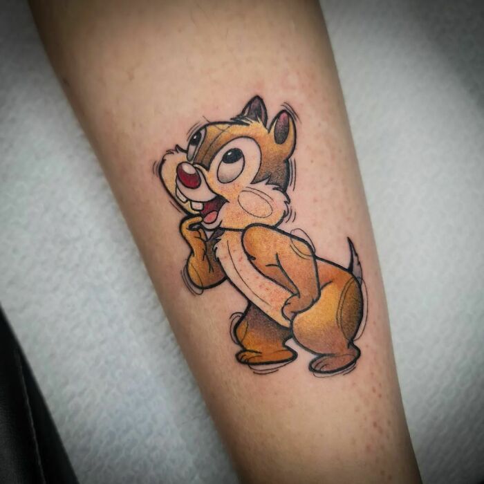 Chip 'N' Dale Inspired Tattoo