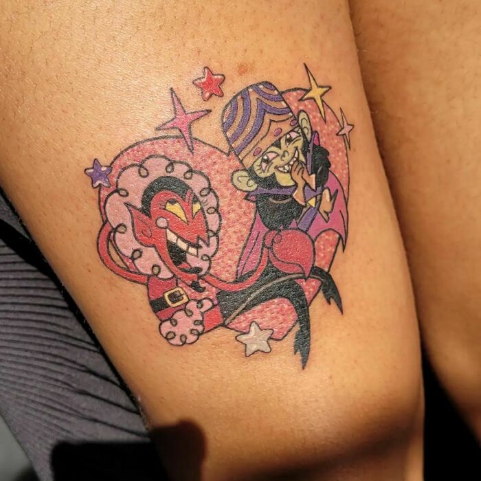 Powerpuff Girls Villain Tattoo