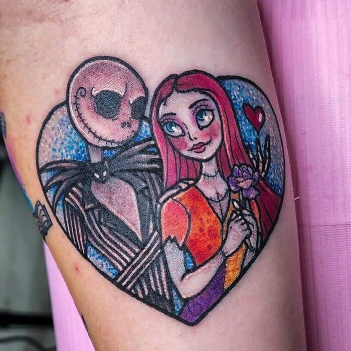 The Nightmare Before Christmas Tattoo