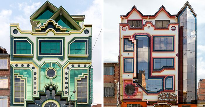 I Took Pictures Of Extravagant And Colorful New Andean Style Buildings In El Alto, Bolivia (22 Pics)