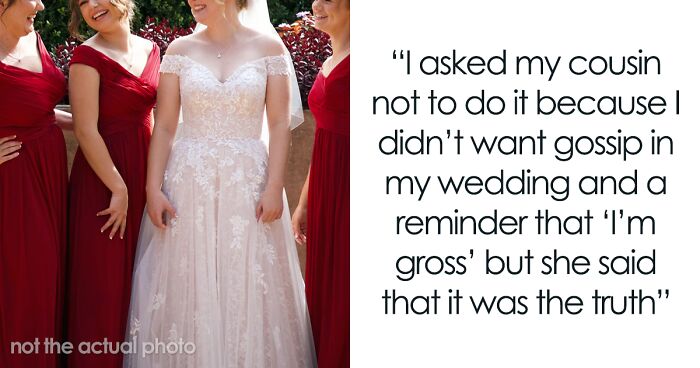 Bride Asks All Her Friends To Wear Red To Her Wedding Because Her Cousin Wants To Make A Scene