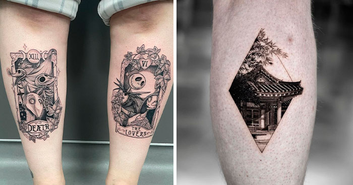 97 Calf Tattoo Ideas That Are Pure Coolness