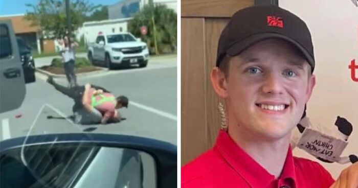 Heroic Chick-Fil-A Worker Tackles Man Attempting To Carjack Woman’s Car With Baby Inside