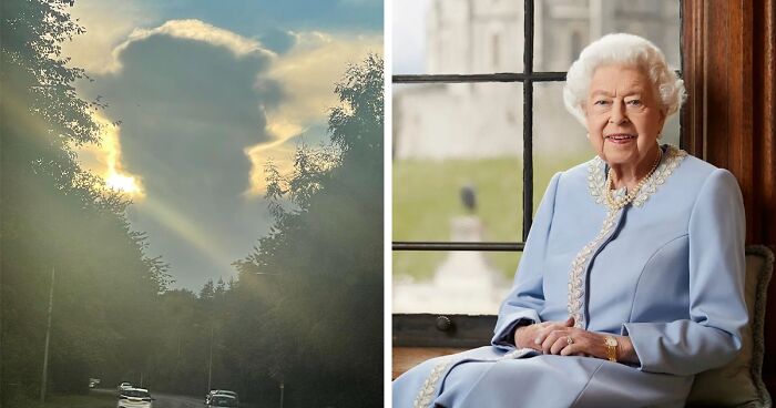 “A Sign From Above” Noted In British Skies As Rainbows And Strange Clouds Resembling Her Majesty Appear At The Time Of Queen Elizabeth’s Passing