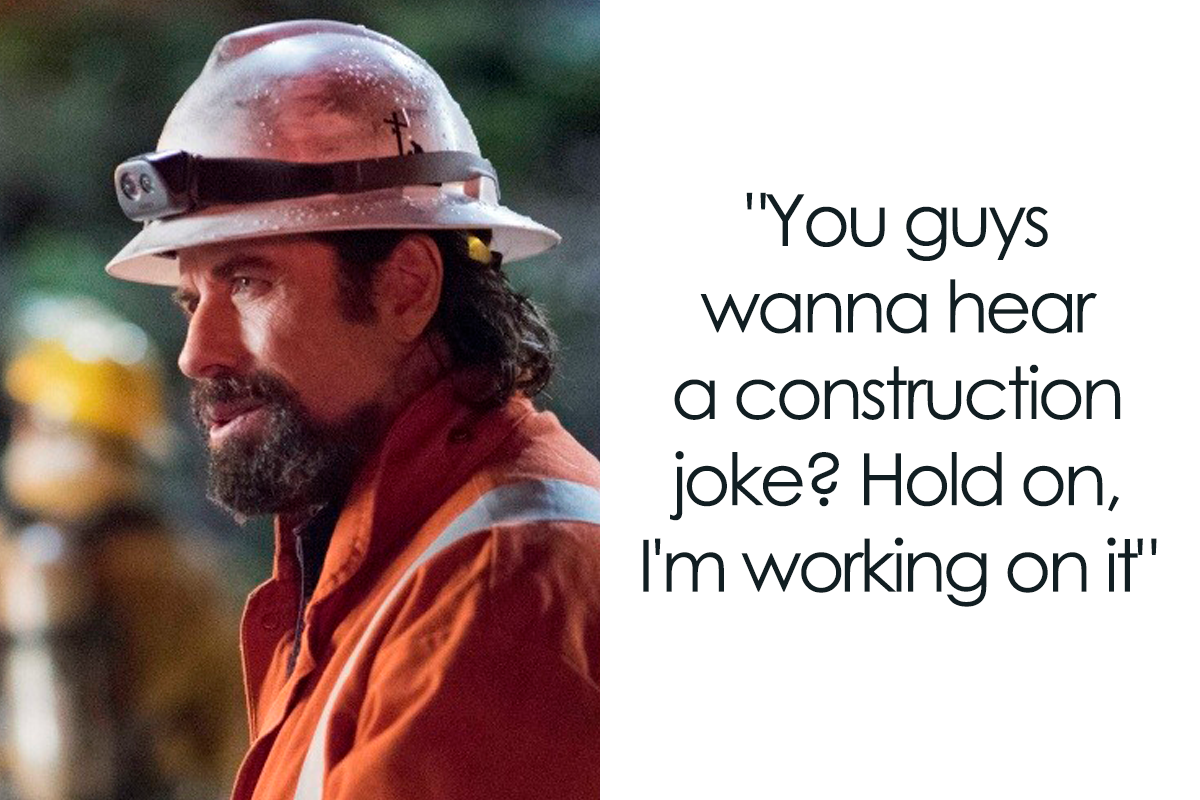 Construction workers don't argue about their tools. Neither should you.  Find something that's actually funny –