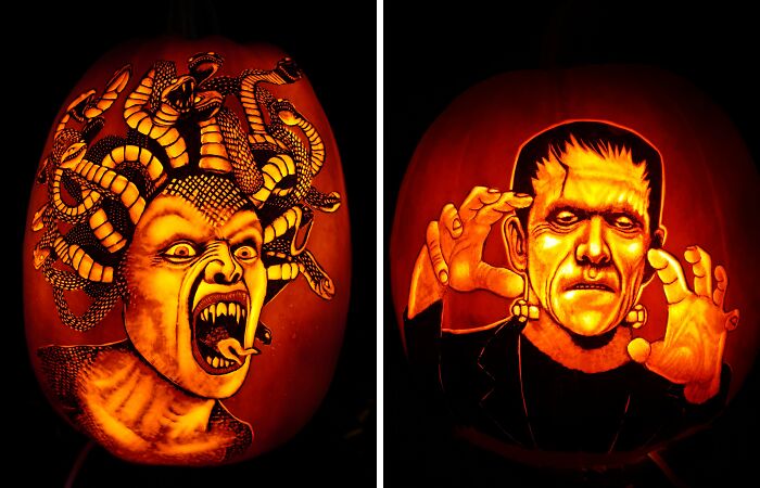 I’ve Become Obsessed With Carving Halloween Pumpkins (21 Pics)