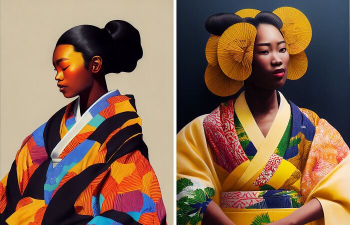 I Combine Japanese Kimonos With International Fashion Trends And Here Are Some Of My Best Creations (12 Pics)