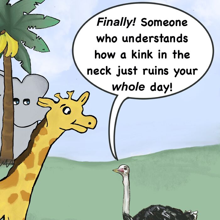 My Enormously Funny Comics About The “Ostrich Life”