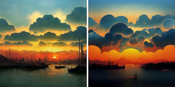 Here Are The Best Sunset And Sunrise Views Of Istanbul Bosporus Created With Ai (9 Pics)