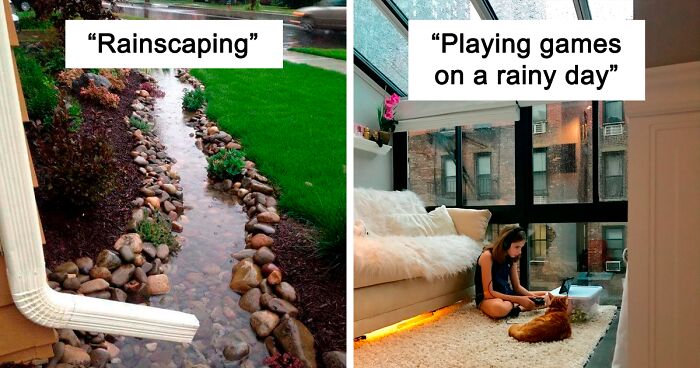 “A Cozy Place To Enjoy The Rain”: 128 Pics For People Who Find Comfort In The Rain