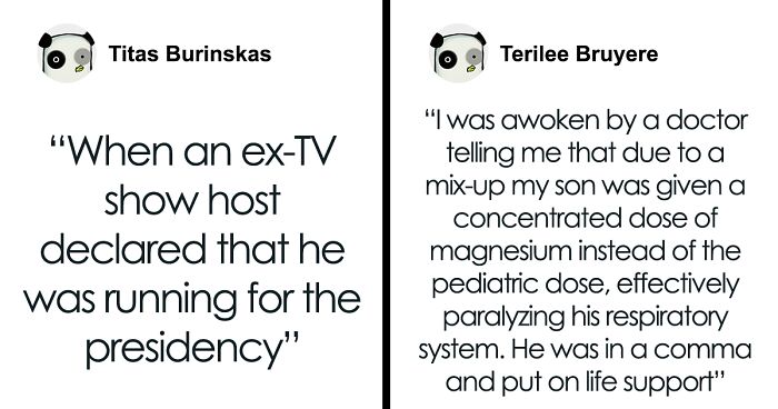 “Am I Dreaming Or Not?”: 32 Pandas Share Their Stories Of A Time When They Seriously Questioned Whether They Were Dreaming Or Not