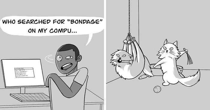 Artist Creates Hilarious Comics With A Murky Touch (43 Pics)