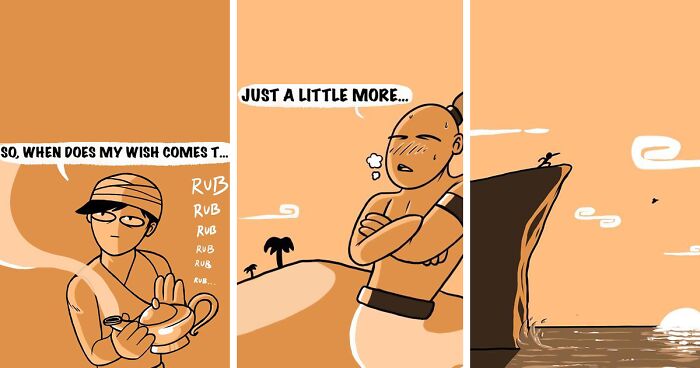 43 Short And Quirky Comics With Unexpected, Dark Endings By This Artist