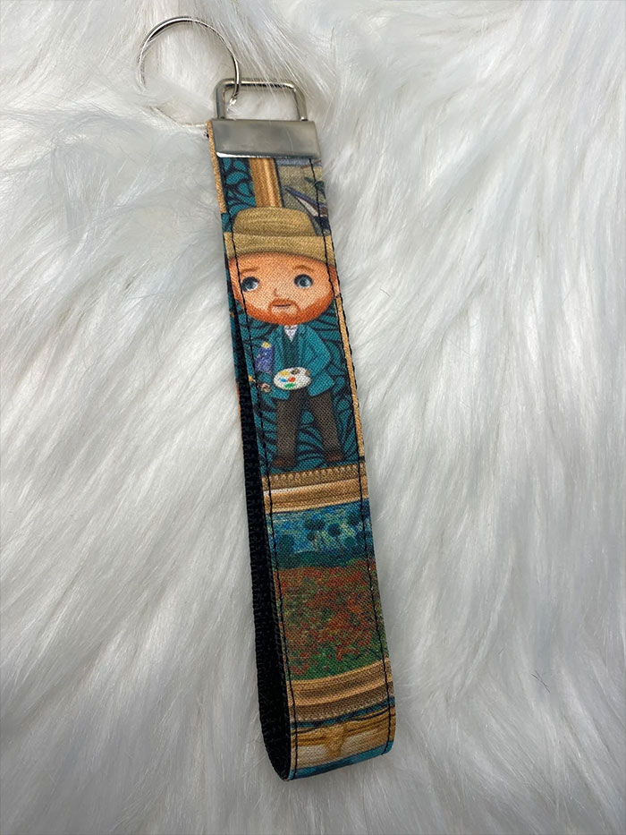 Van Gogh Keychain