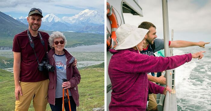 Grandson Takes Grandma To See The Mountains, It Turns Into An Adventure To Visit Every US National Park Together