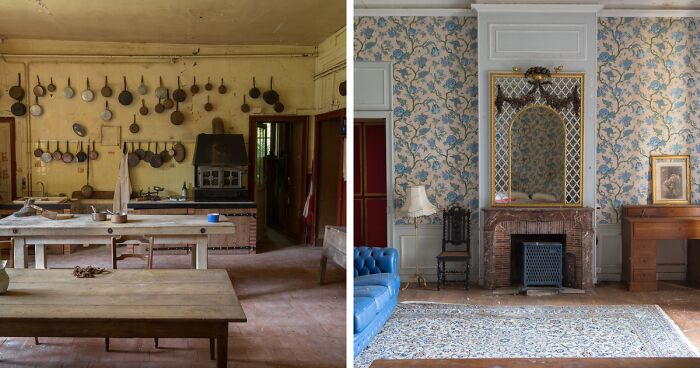 I Found A Historic Abandoned Castle In France With Everything Left Behind (17 Pics)