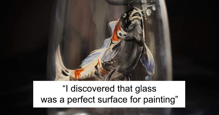 I Paint Hyperrealistic Animals On Glass And Here Are 20 Photos Of Them (New Pics)