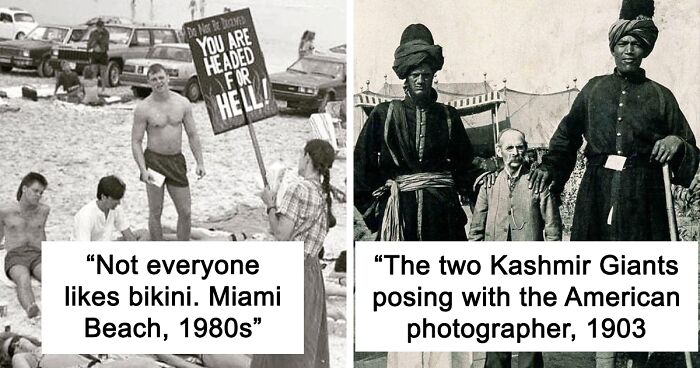 65 Of The Most Fascinating Snapshots From The Past That Might Make You Appreciate The Present More