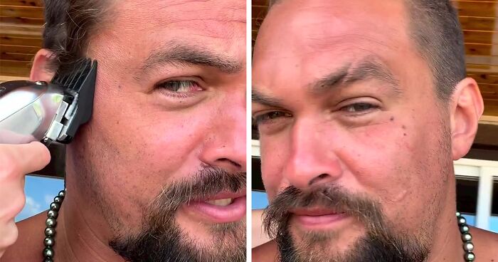 Jason Momoa Shaves Off His Iconic Long Hair In Protest Against Single-Use Plastics