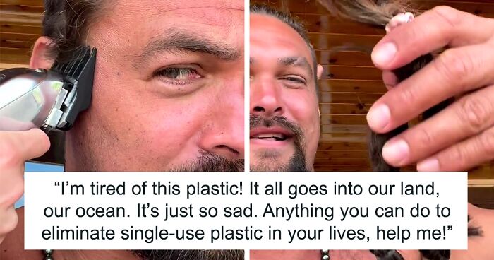 Jason Momoa Goes Viral With 9.1M Views As He Shaves Off His Hair In Protest Against Single-Use Plastics