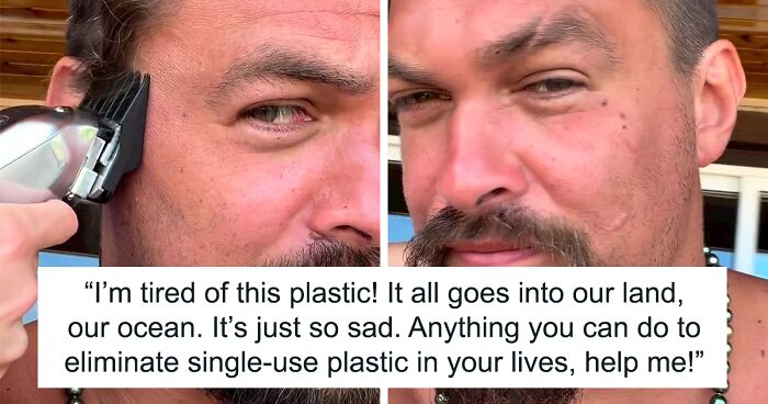 “I’m Tired Of These Plastic Bottles”: Jason Momoa Cuts Off His Trademark Long Hair In Protest Against Single-Use Plastic