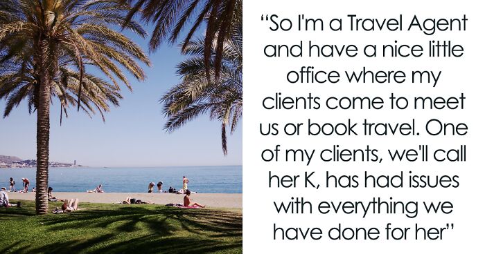 Travel Agent Gets Tired Of Greedy Client, Embarrasses Her In Front Of New Clients Who Go To The Same Church As Her