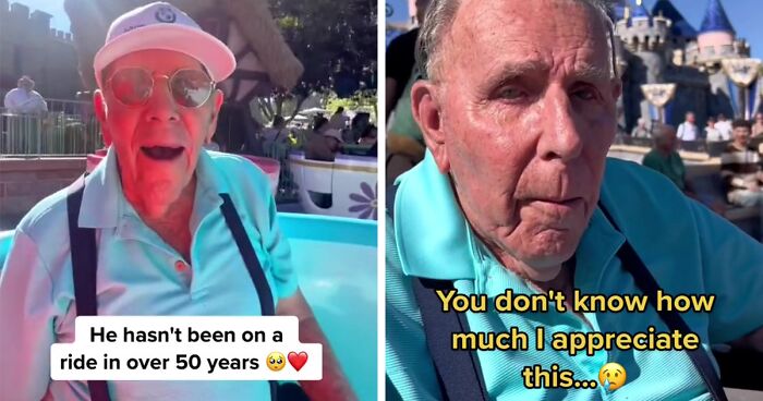 Young Man Asks 100-Year-Old Veteran To Go To Disneyland With Him