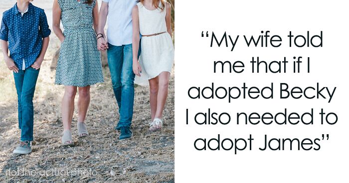 The Internet Expresses Its Support For This Dad Who Only Wants To Adopt One Of His Wife’s Children