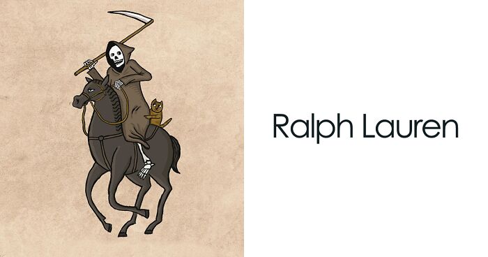 I Tried To Imagine How Logos Of Popular Brands Would Have Looked If They Existed In The Middle Ages (11 New Pics)