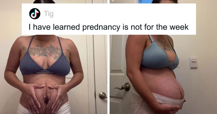 TikTok Mom Exposes Her Postpartum Journey To Combat Unrealistic Depictions Of Post-Pregnancy Bodies