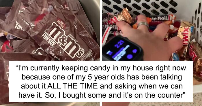 Woman Never Limits Her Children’s Candy Intake, Claims It Helps To Lessen Their Obsession With It