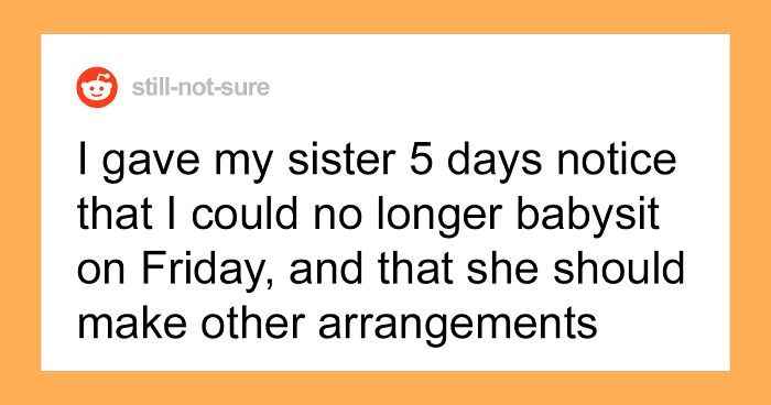 The Internet Can't Decide Whether This Aunt Did The Right Thing Leaving Niece With Someone Her Parents Didn't Know